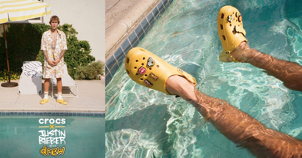 Crocs x justin sales